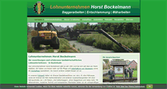 Desktop Screenshot of lohnunternehmen-bockelmann.de